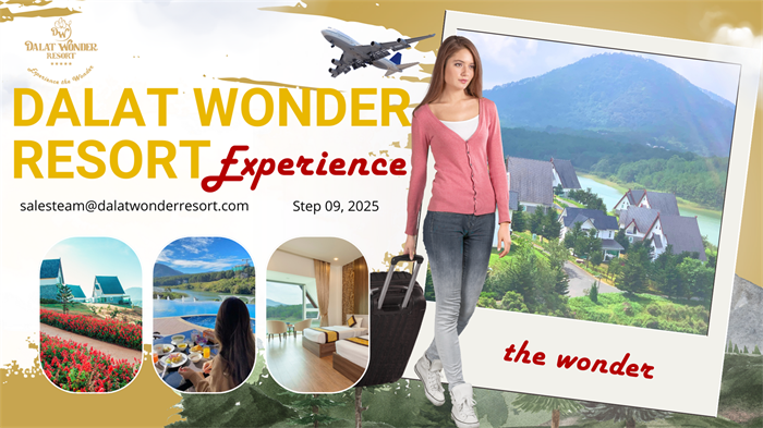 🏡 Dalat Wonder Resort – Phòng Nghỉ, Hồ Bơi, Gym & View Hồ Tuyền Lâm