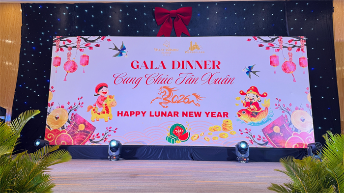 Gala Dinner Tết 2026 tại Dalat Wonder Resort – Trải Nghiệm Tiệc Xuân Ấm Cúng Giữa Lòng Đà Lạt
