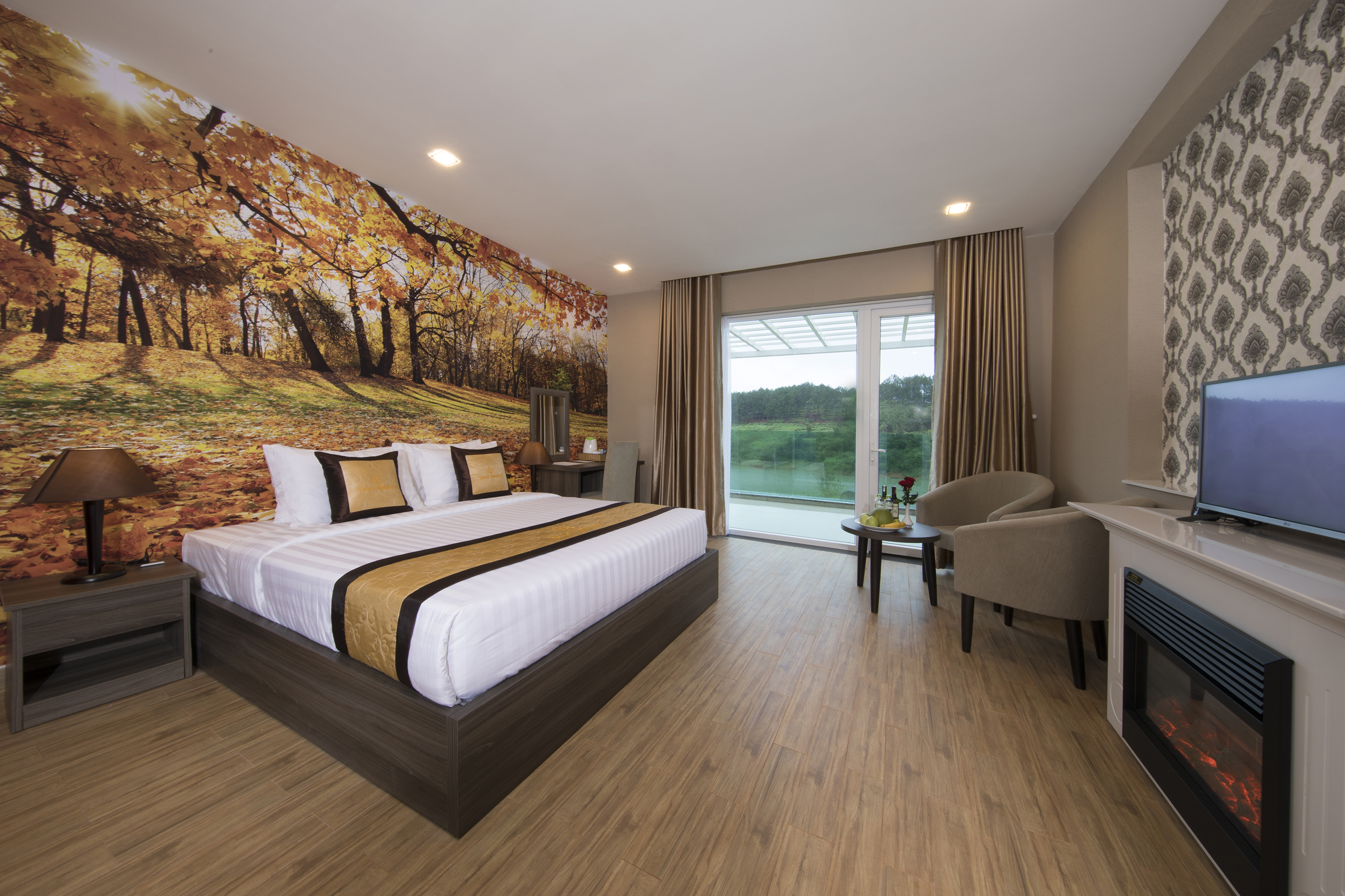 Villa cao cấp 4 Phòng Ngủ Hướng Hồ