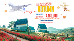 Autumn Package 3N2Đ – Combo nghỉ dưỡng mùa thu tại Dalat Wonder Resort