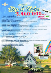 💫 STAY & ENJOY – TRẢI NGHIỆM NGHỈ DƯỠNG THƯỢNG LƯU GIỮA CAO NGUYÊN