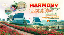 🌿 HARMONY PACKAGE – BẢN HÒA CA CỦA NGHỈ DƯỠNG & CÂN BẰNG GIỮA THIÊN NHIÊN ĐÀ LẠT